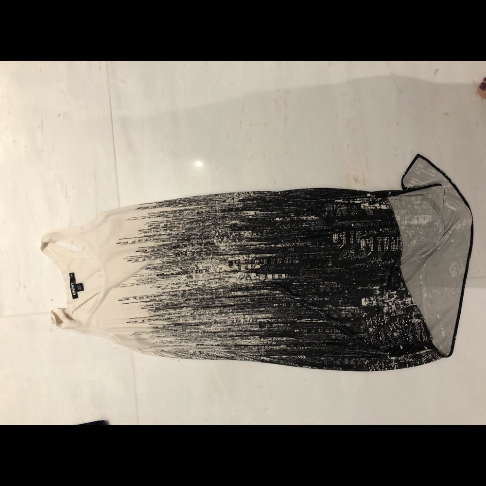 DKNY ASYMMETRICAL DRESS
